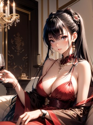 燃えるような一夜