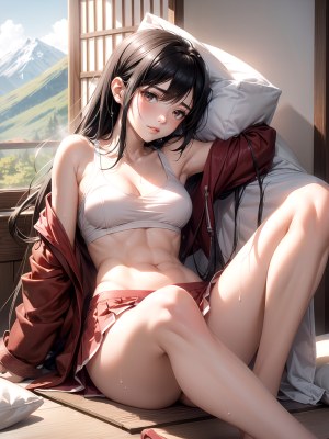 汗に染まる誘惑