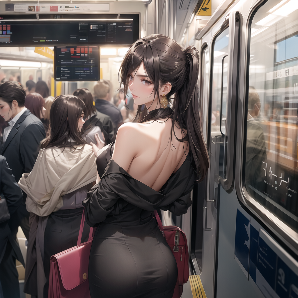 蜜の通勤 表紙