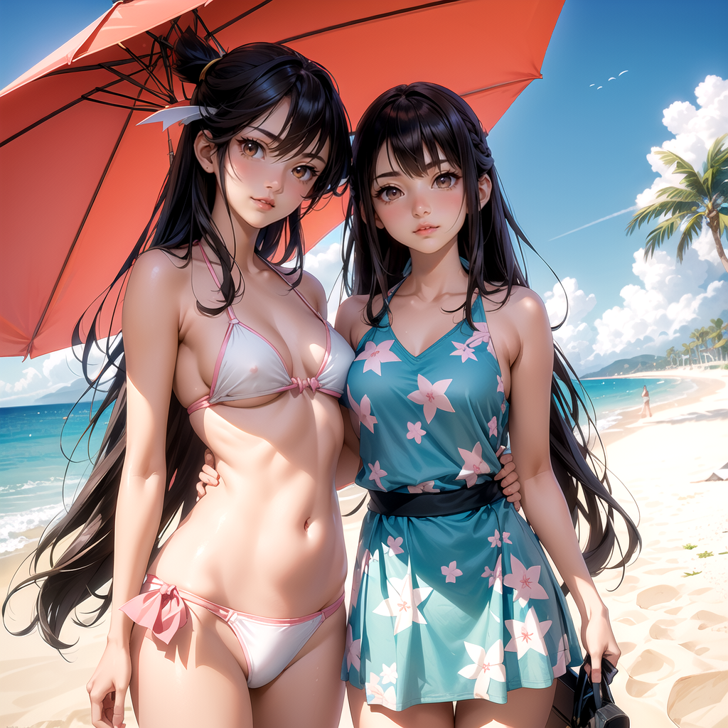 母と娘の夏の秘密 表紙