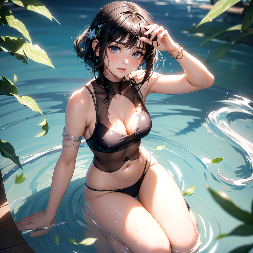 誘惑の水面 表紙