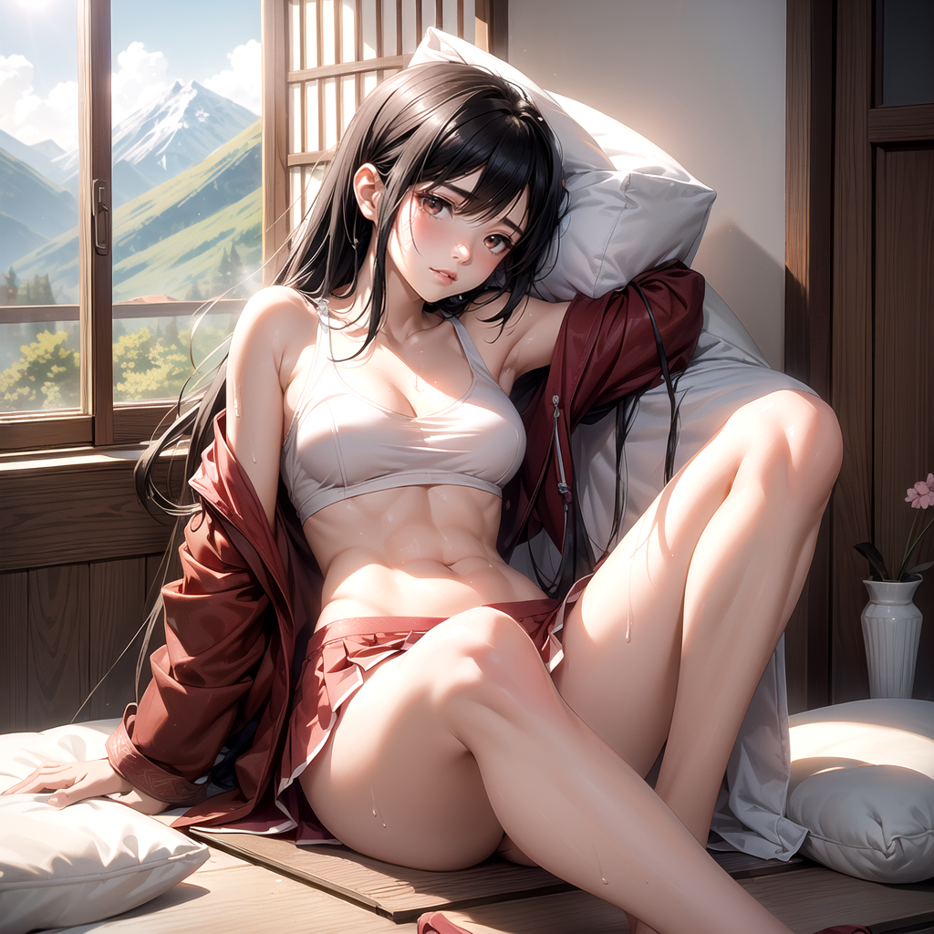 汗に染まる誘惑 表紙