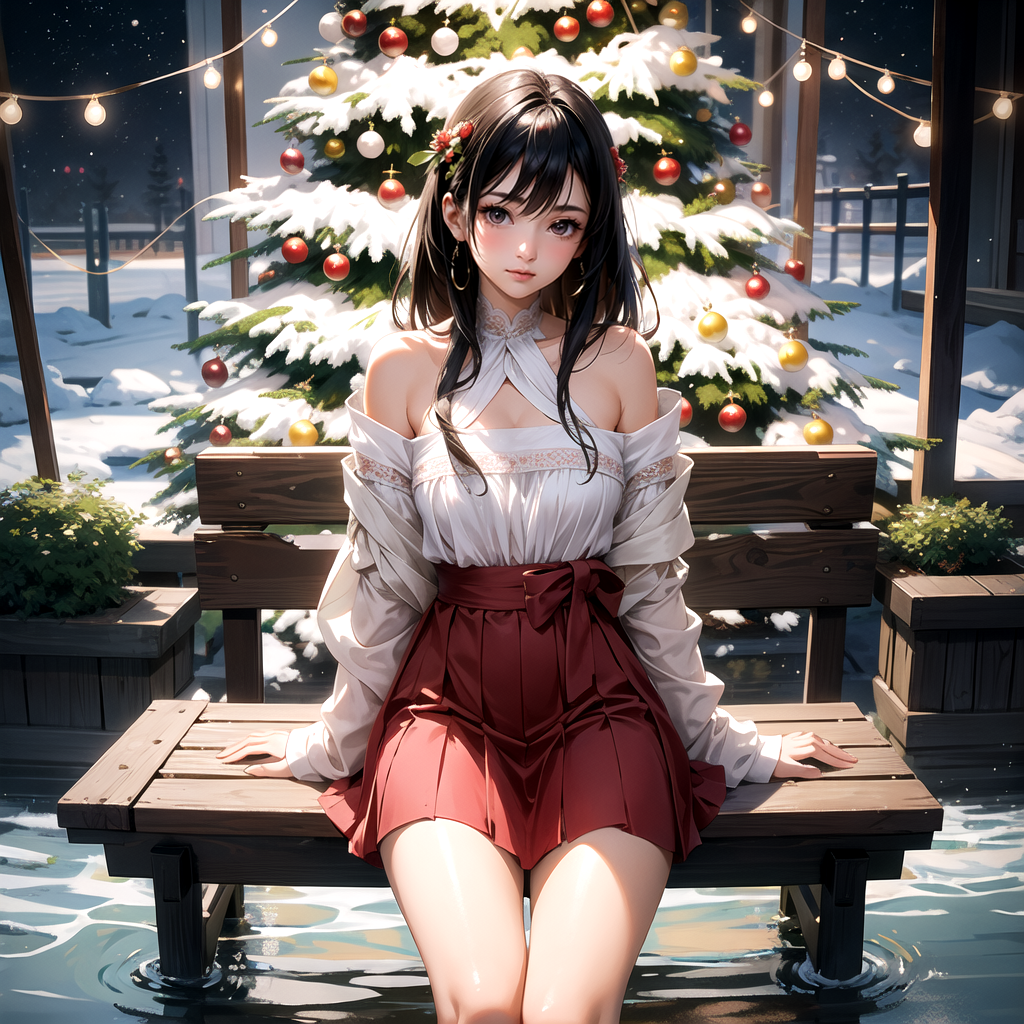 クリスマスツリーが照らす欲情 表紙
